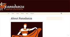 Desktop Screenshot of panadanza.com